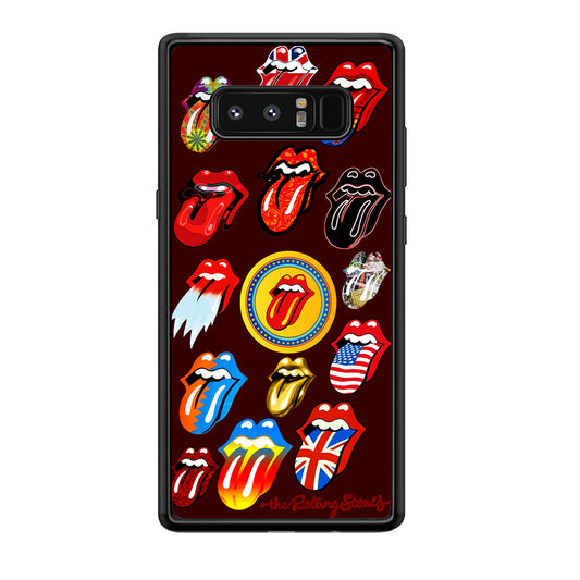 The Rolling Stones ArtSamsung Galaxy Note 8 Case