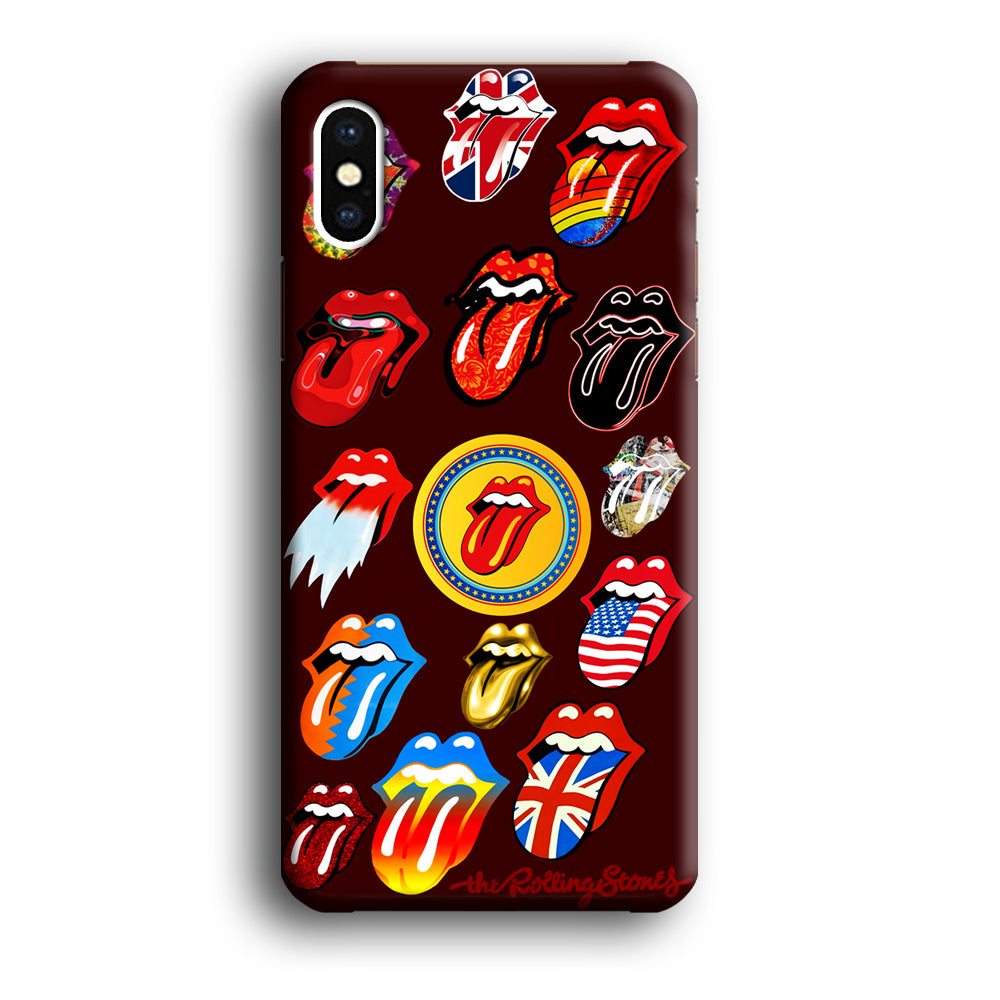 The Rolling Stones Art iPhone X Case
