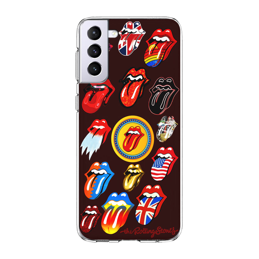 The Rolling Stones Art Samsung Galaxy S23 Case-Phone Case-Clear Soft Case-Altracase