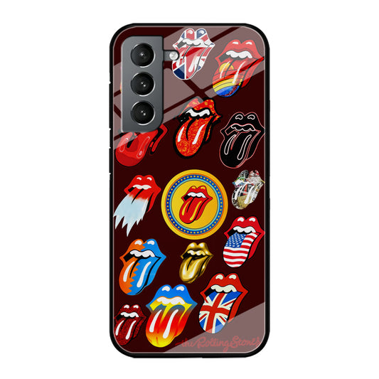 The Rolling Stones Art Samsung Galaxy S24 Plus Case-Phone Case-Tempered Glass Case-Altracase