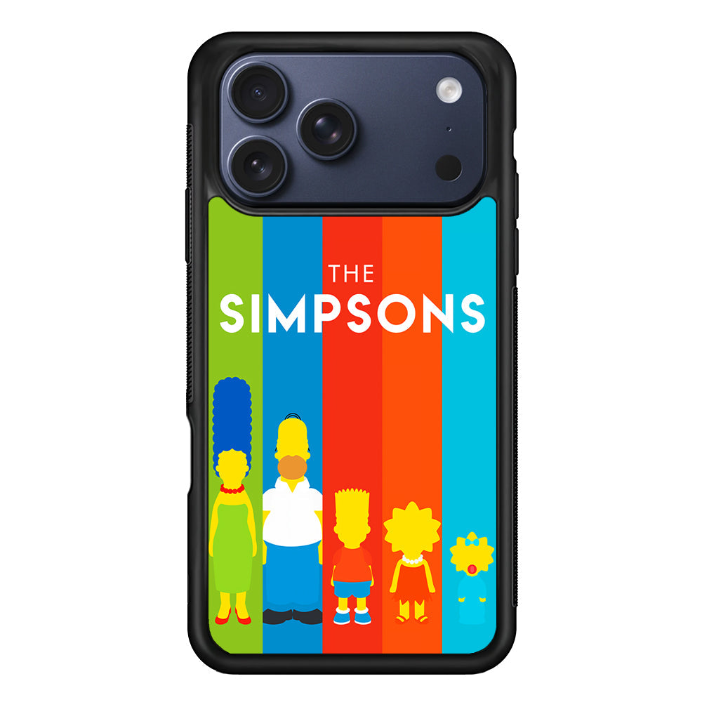 The Simpson Family Colorful iPhone 17 Pro Max Case - Altracase