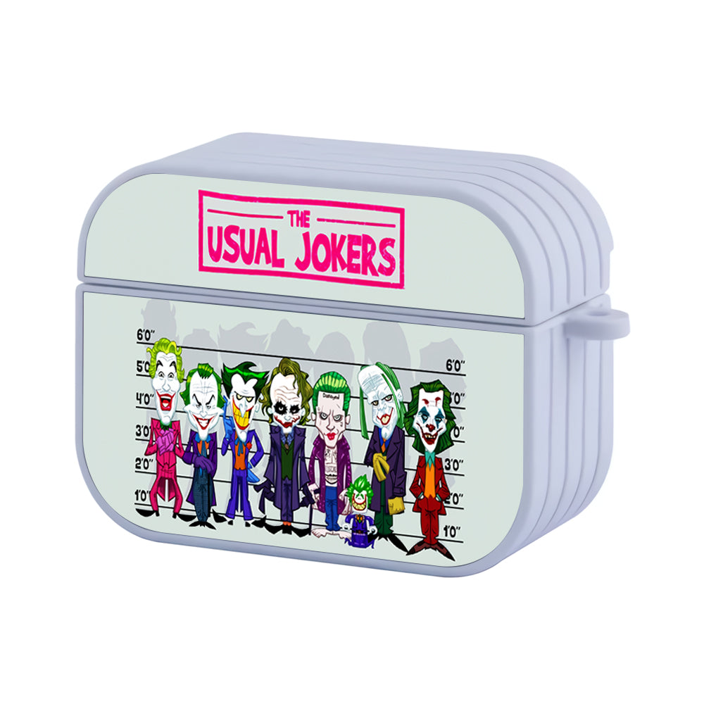 The Usual Jokers Cartoon Hard Plastic Case Cover For Apple Airpods Pro