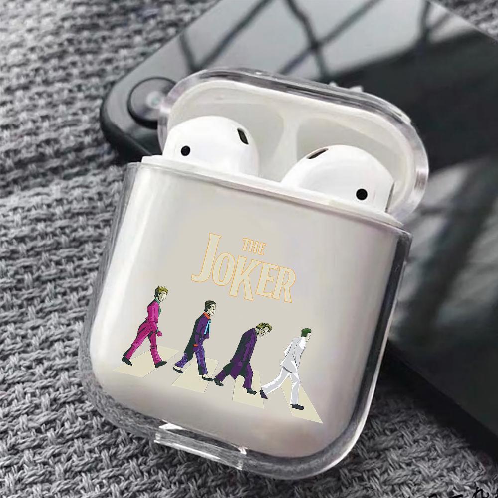 The Joker Hard Plastic Protective Clear Case Cover For Apple Airpods-AirPod Case-Altracase