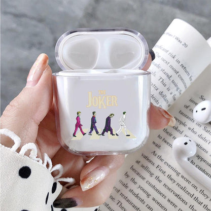 The Joker Hard Plastic Protective Clear Case Cover For Apple Airpods-AirPod Case-Altracase