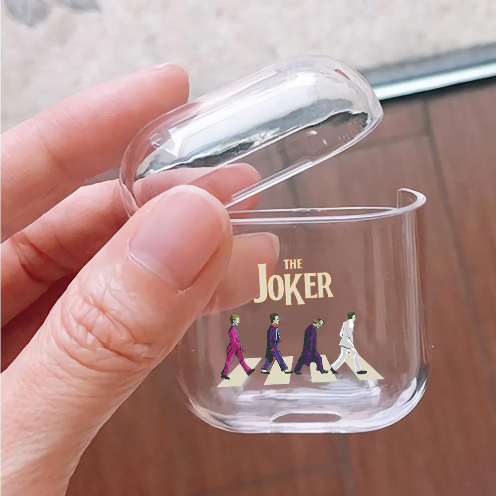 The Joker Hard Plastic Protective Clear Case Cover For Apple Airpods-AirPod Case-Altracase
