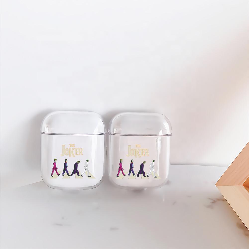 The Joker Hard Plastic Protective Clear Case Cover For Apple Airpods-AirPod Case-Altracase