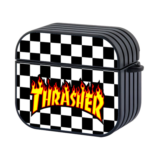 Thrasher Chess Pattern Apple Airpods 3 Case - Altracase