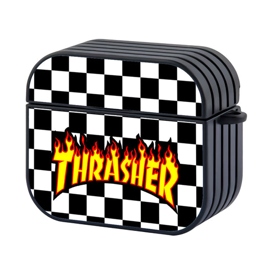 Thrasher Chess Pattern Apple AirPods 4 Case - Altracase
