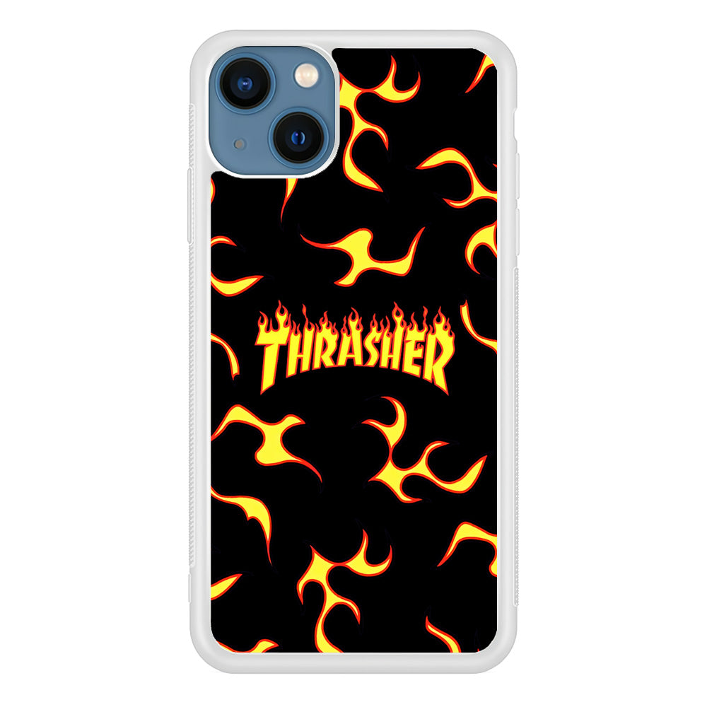 Thrasher Frame of Flame iPhone 15 Plus Case