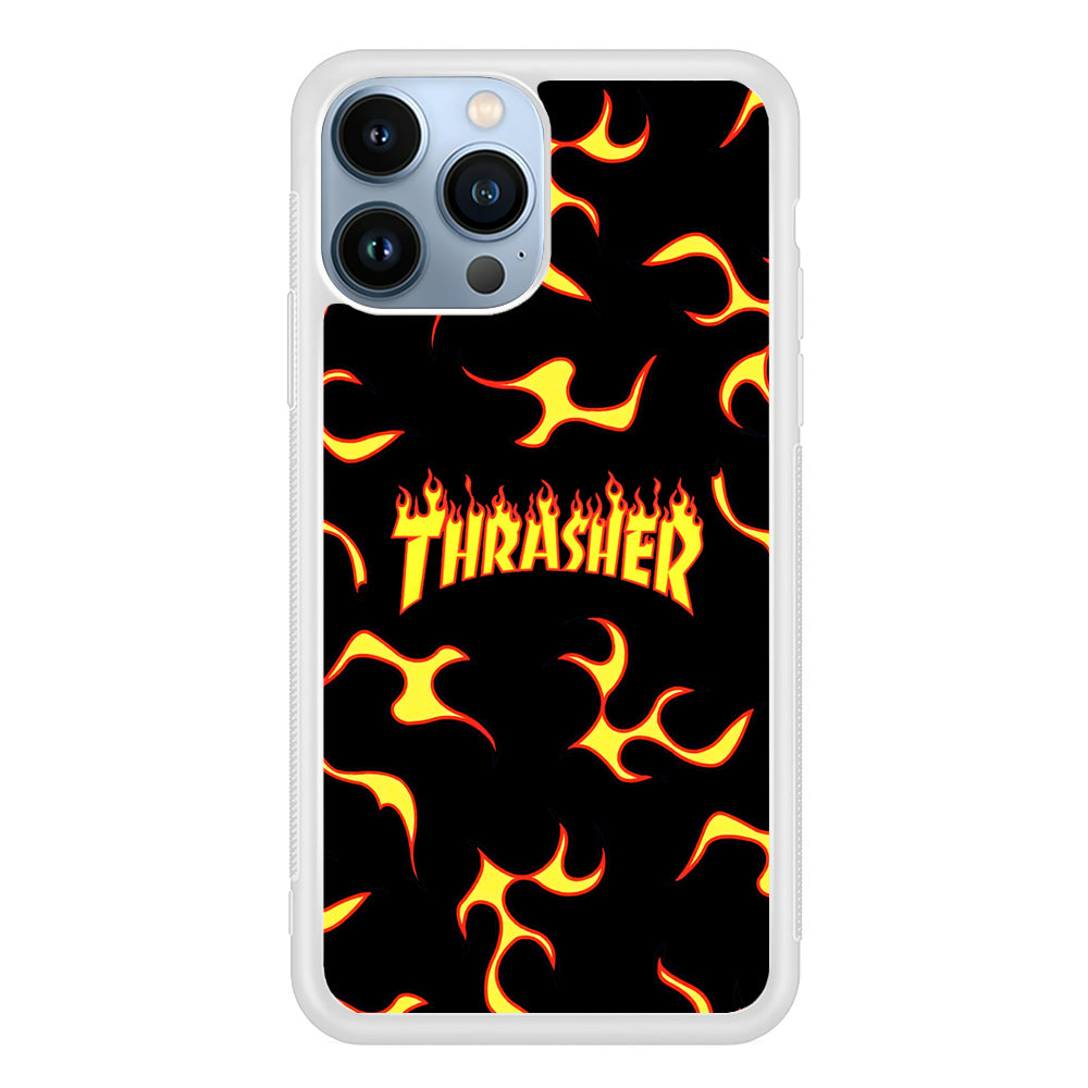 Thrasher Frame of Flame iPhone 15 Pro Case