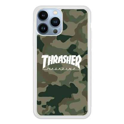 Thrasher Magazine Green Army iPhone 15 Pro Max Case