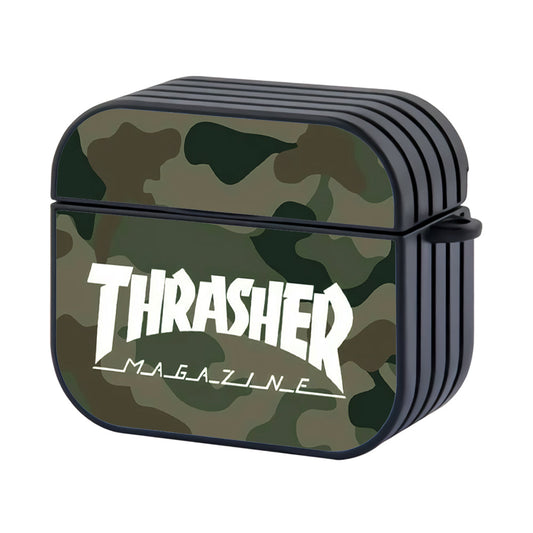 Thrasher Magazine Green Army Apple AirPods 4 Case - Altracase