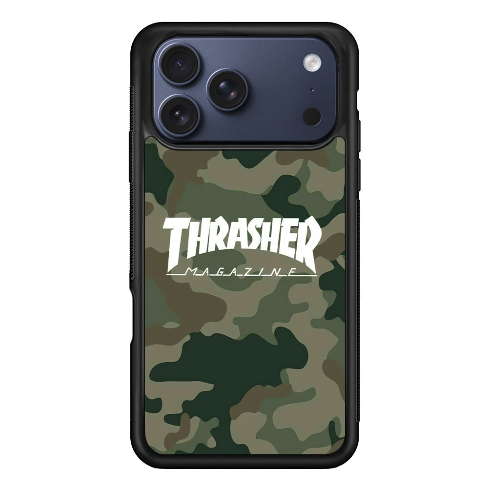 Thrasher Magazine Green Army iPhone 17 Pro Case - Altracase