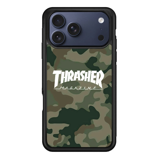 Thrasher Magazine Green Army iPhone 17 Pro Case - Altracase