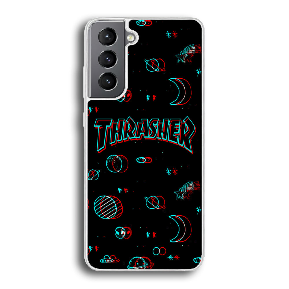 Thrasher Neon Galaxy Samsung Galaxy S23 Plus Case