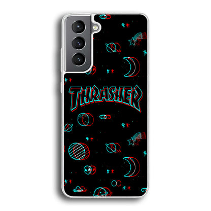 Thrasher Neon Galaxy Samsung Galaxy S24 Plus Case