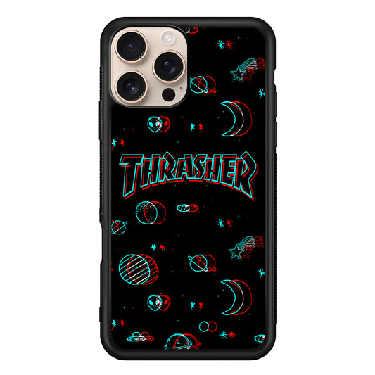 Thrasher Neon Galaxy iPhone 16 Pro Max Case - Altracase