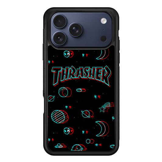 Thrasher Neon Galaxy iPhone 17 Pro Case - Altracase