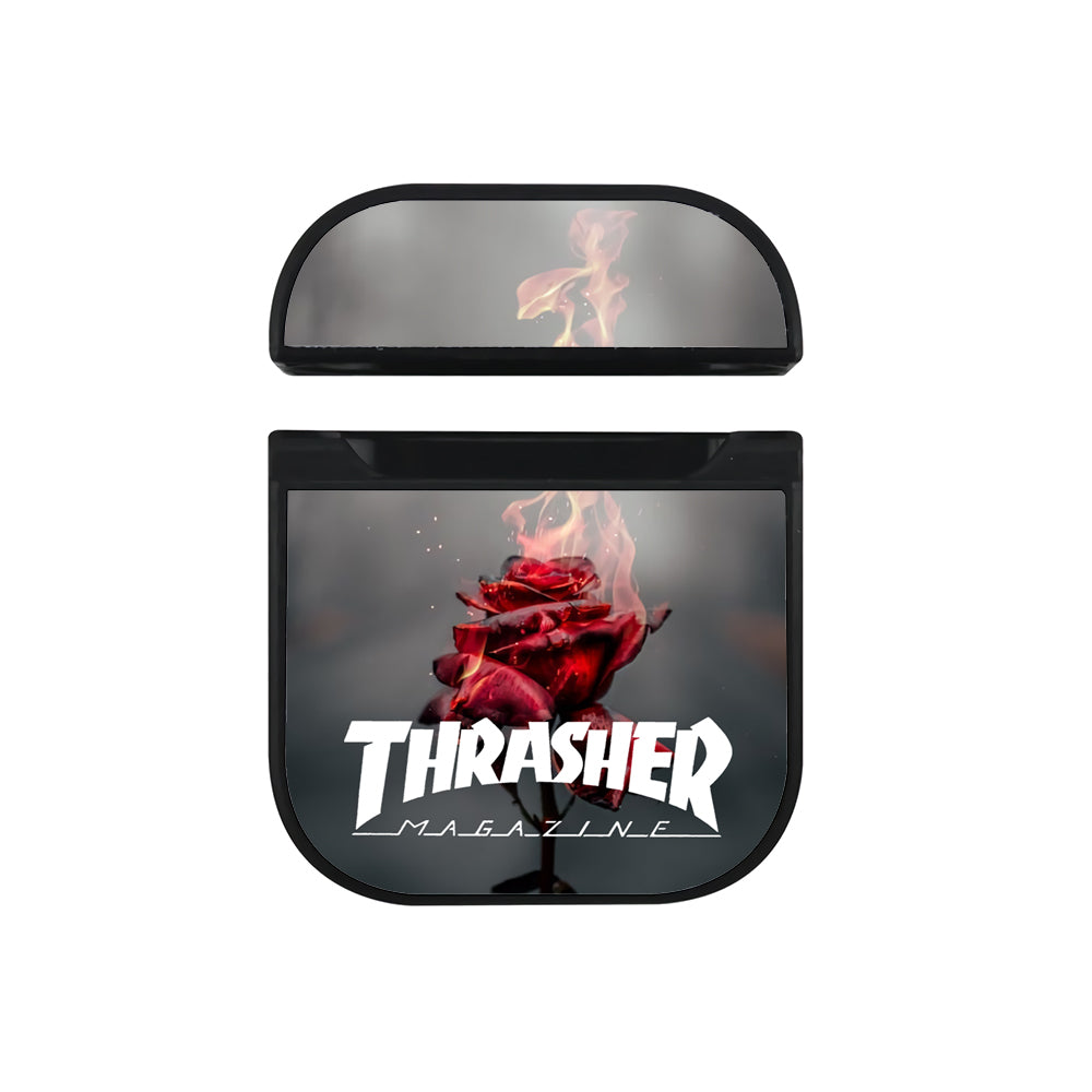 Thrasher Rose Flame Apple AirPods Case - Altracase