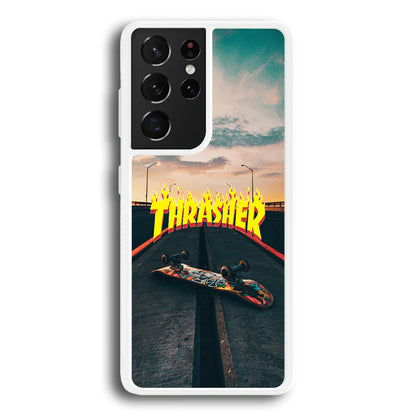 Thrasher Skate Street View Samsung Galaxy S24 Ultra Case