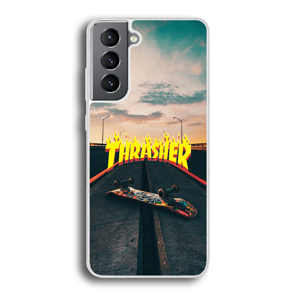 Thrasher Skate Street View Samsung Galaxy S22 Case