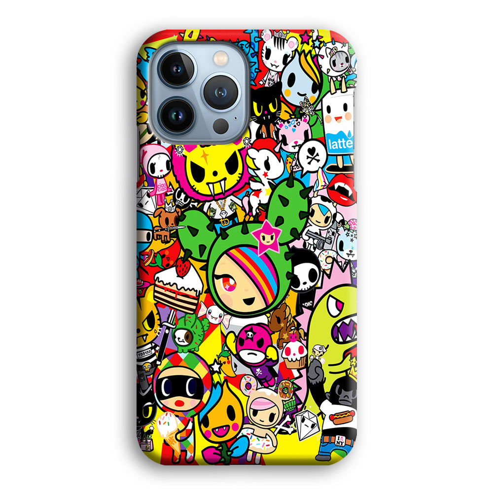 Tokidoki Cute Cartoon iPhone 14 Pro Case