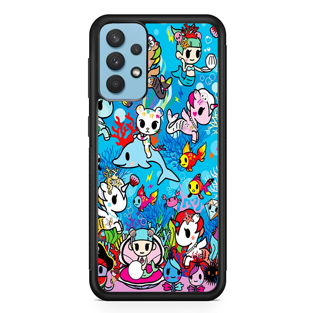 Tokidoki Sea Unicorn Samsung Galaxy A32 Case