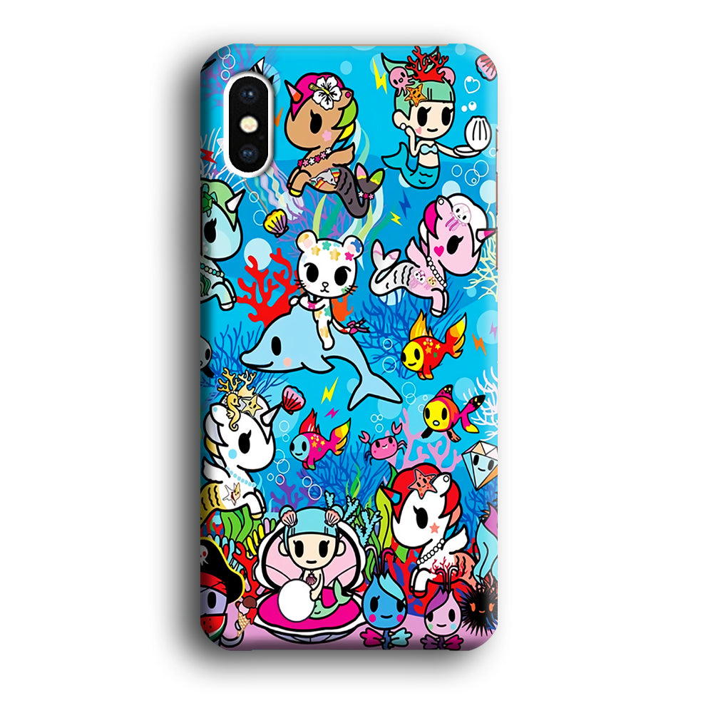 Tokidoki Sea Unicorn iPhone Xs Case