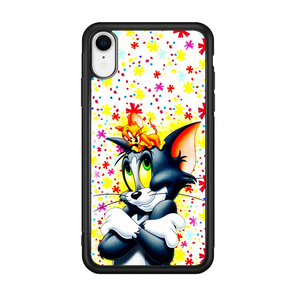 Tom and Jerry Motif iPhone XR Case