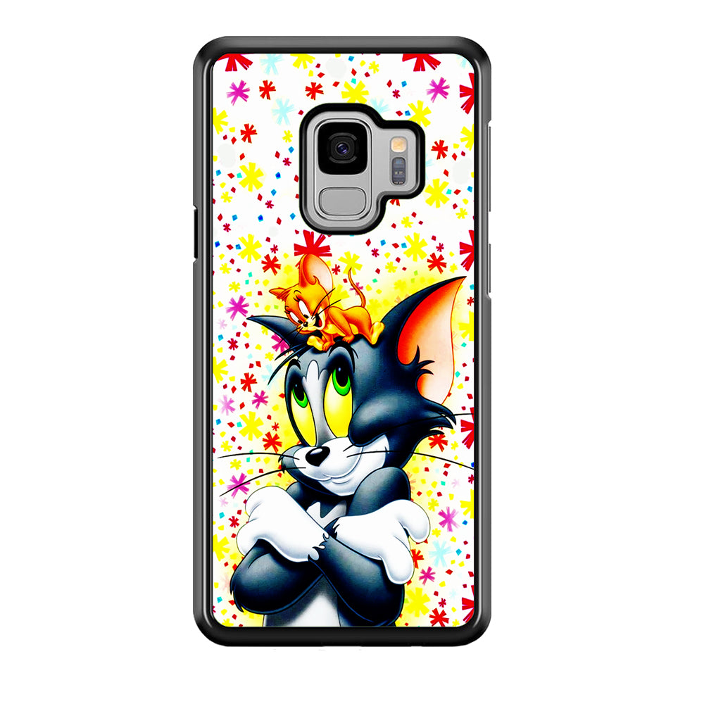 Tom and Jerry Motif Samsung Galaxy S9 Case