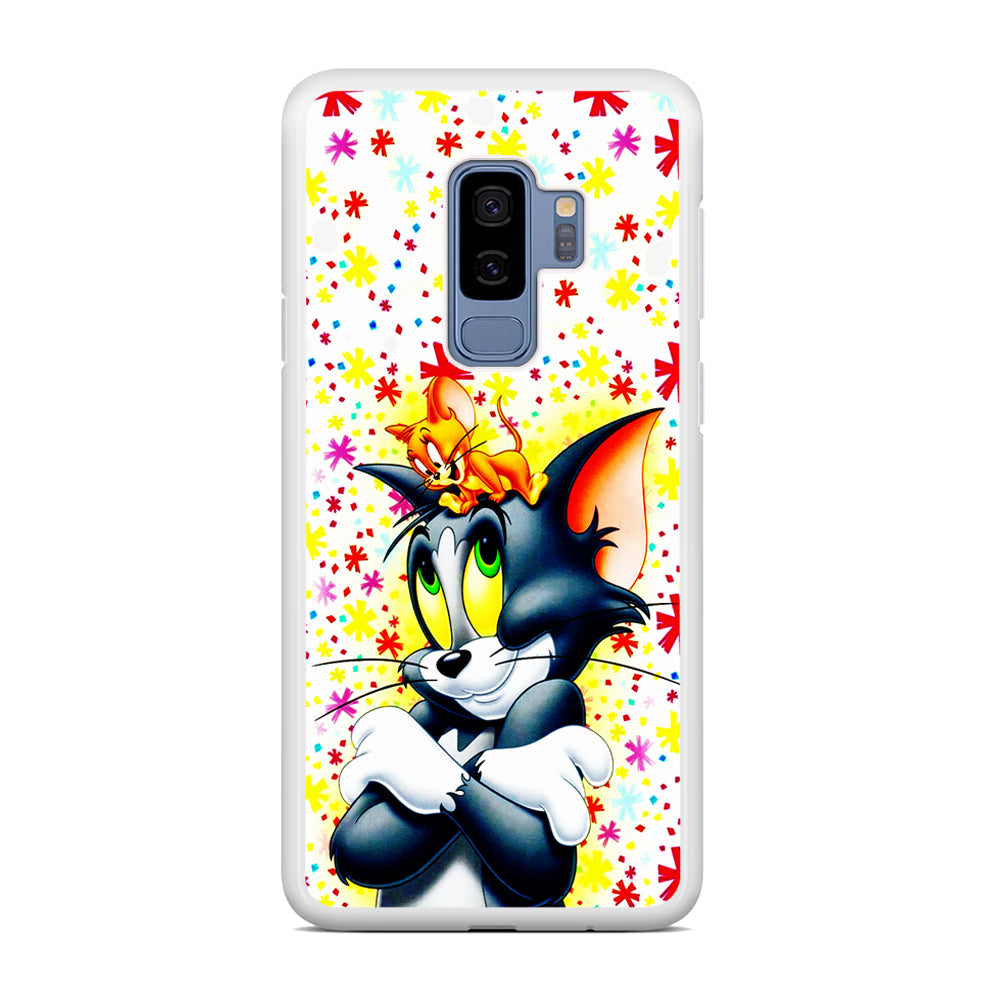 Tom and Jerry Motif Samsung Galaxy S9 Plus Case