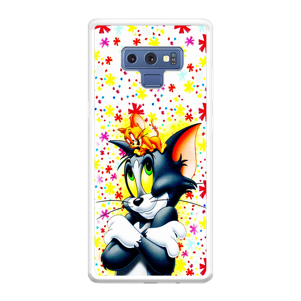 Tom and Jerry Motif Samsung Galaxy Note 9 Case