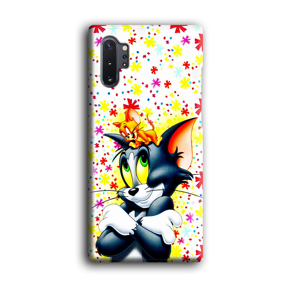 Tom and Jerry Motif Samsung Galaxy Note 10 Plus Case