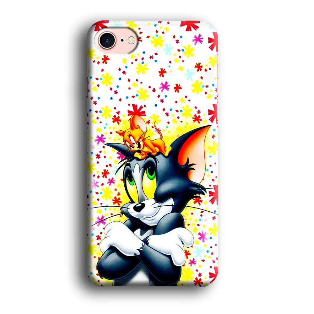 Tom and Jerry Motif iPhone 8 Case