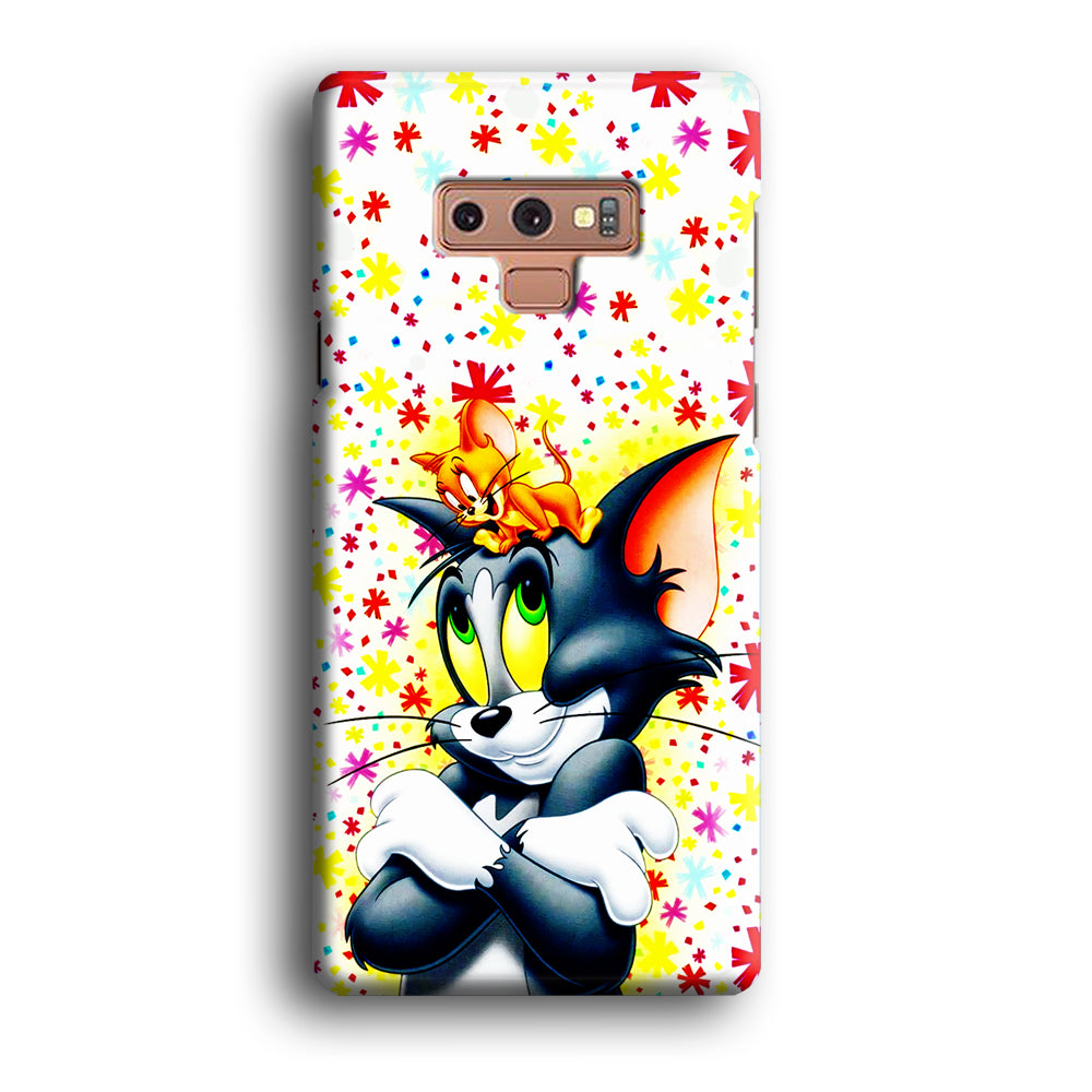 Tom and Jerry Motif Samsung Galaxy Note 9 Case