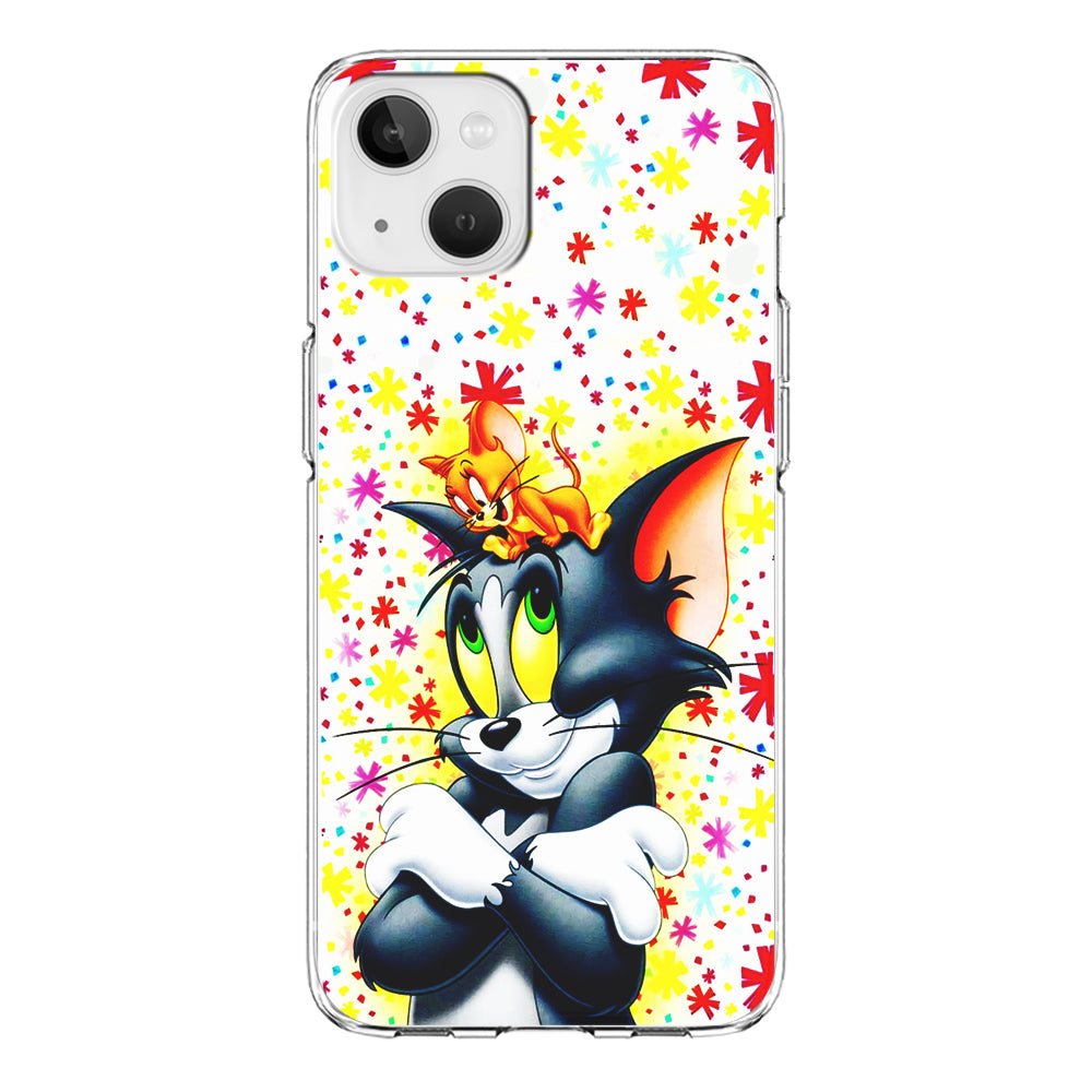 Tom and Jerry Motif iPhone 14 Case
