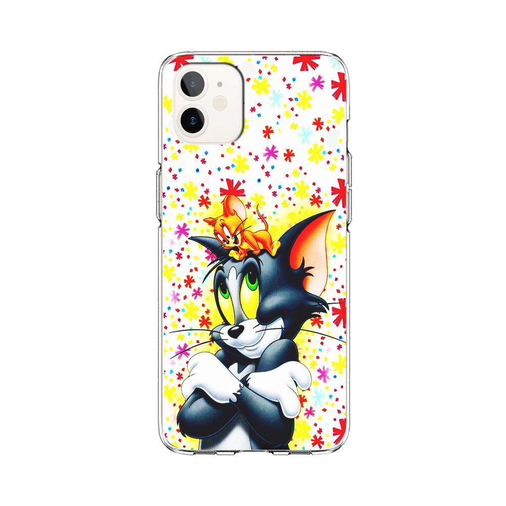 Tom and Jerry Motif iPhone 12 Mini Case