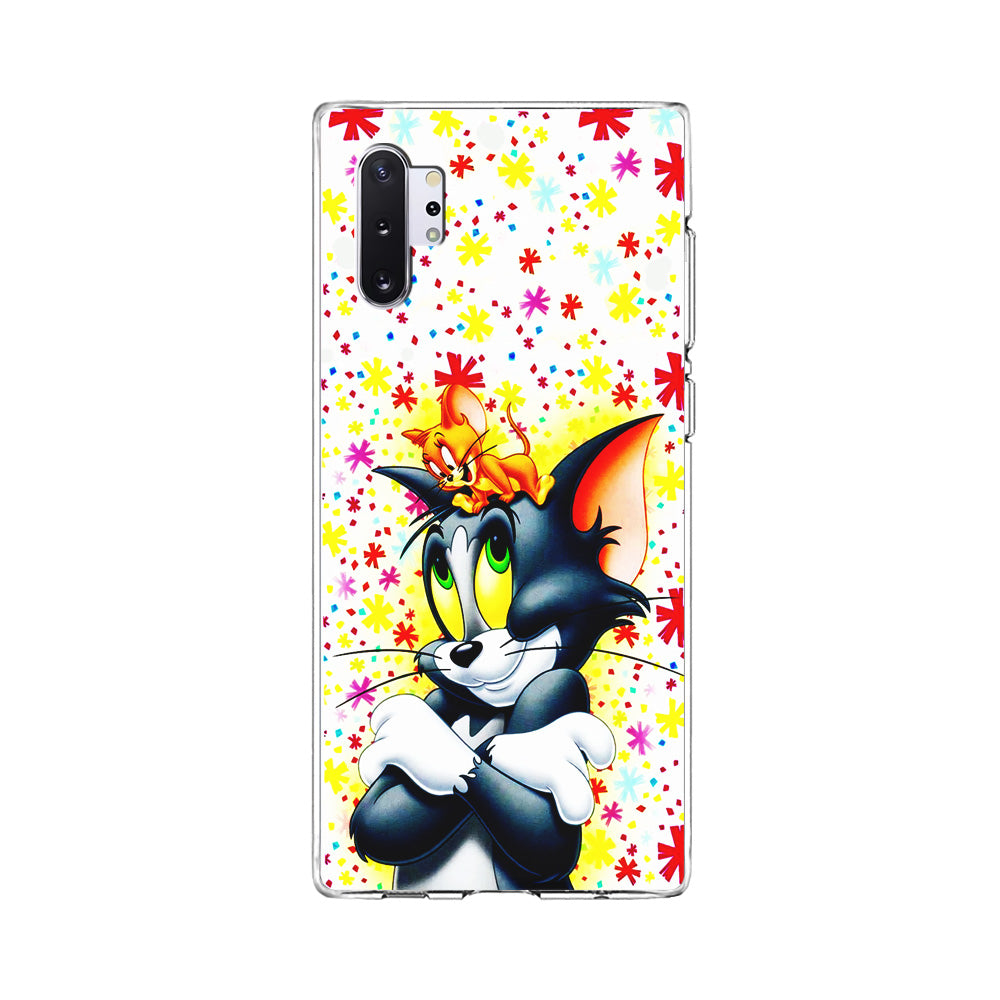 Tom and Jerry Motif Samsung Galaxy Note 10 Plus Case