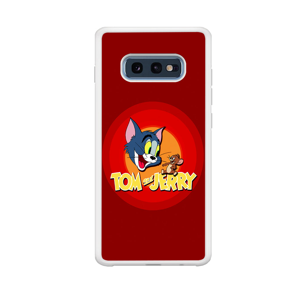 Tom and Jerry Red Samsung Galaxy S10E Case