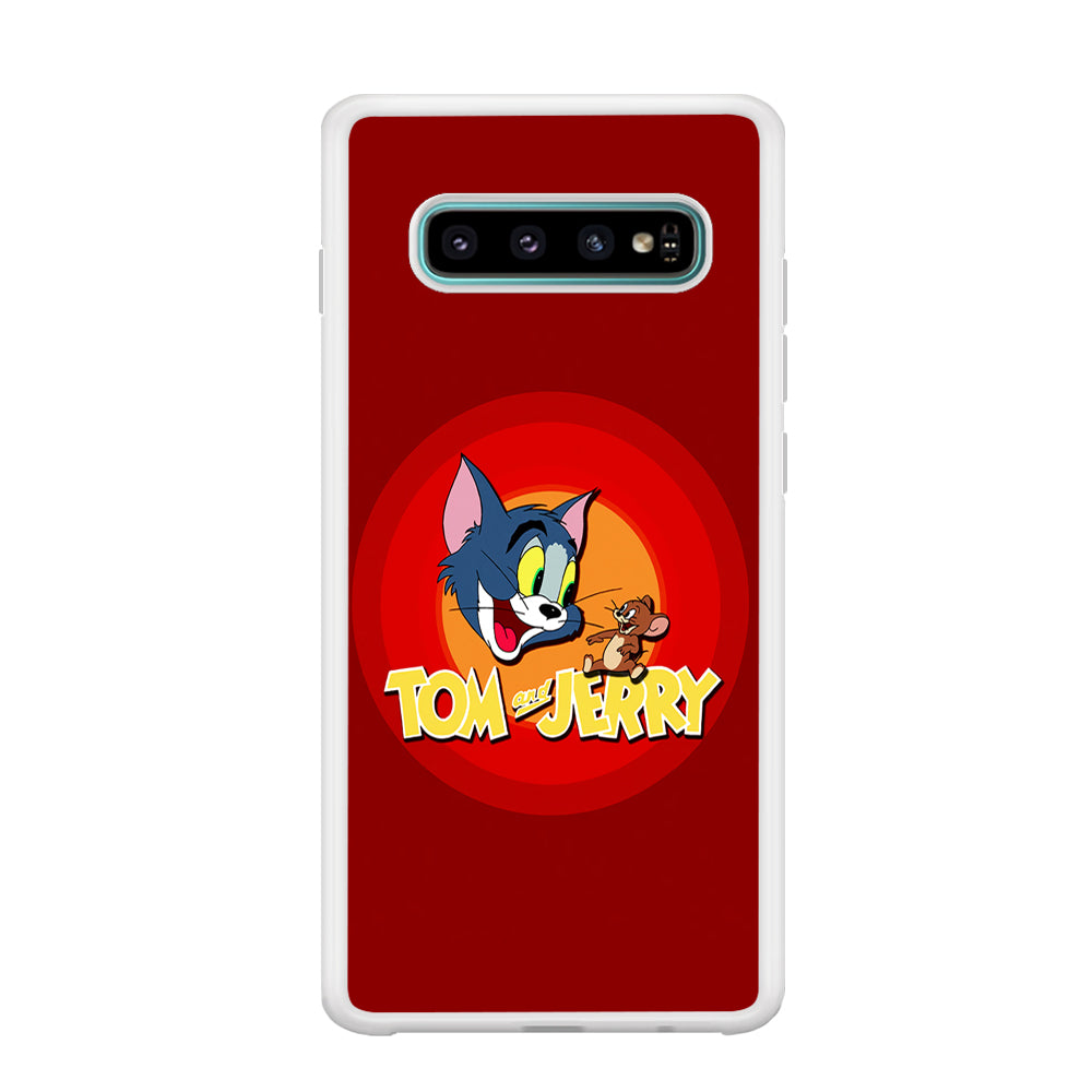Tom and Jerry Red Samsung Galaxy S10 Plus Case