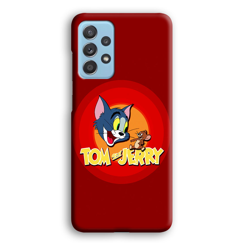 Tom and Jerry Red Samsung Galaxy A72 Case