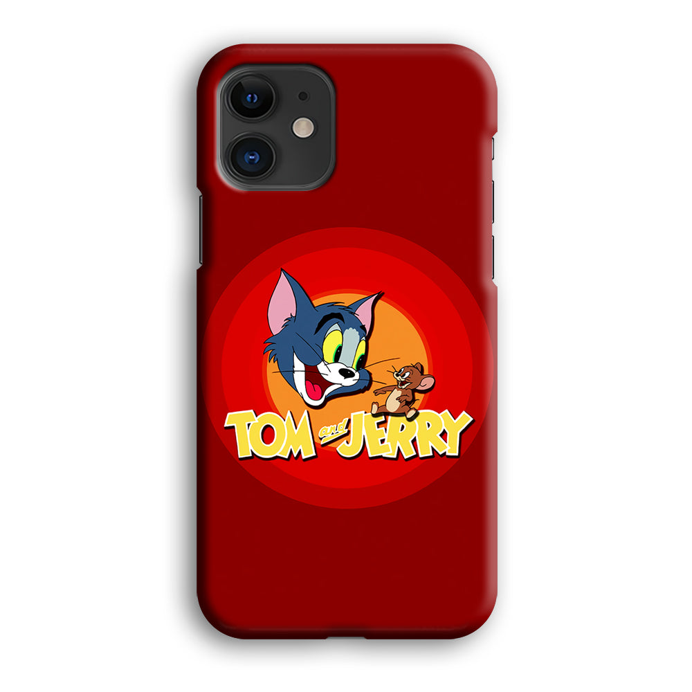 Tom and Jerry Red iPhone 12 Case