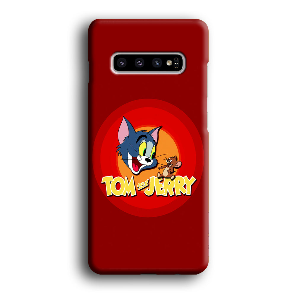 Tom and Jerry Red Samsung Galaxy S10 Case