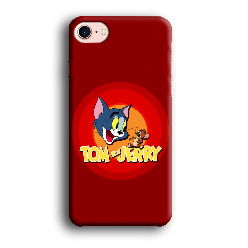 Tom and Jerry Red iPhone 8 Case