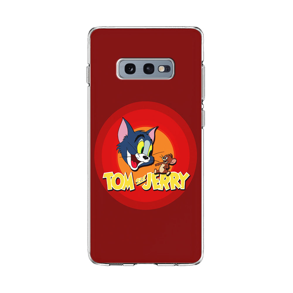 Tom and Jerry Red Samsung Galaxy S10E Case