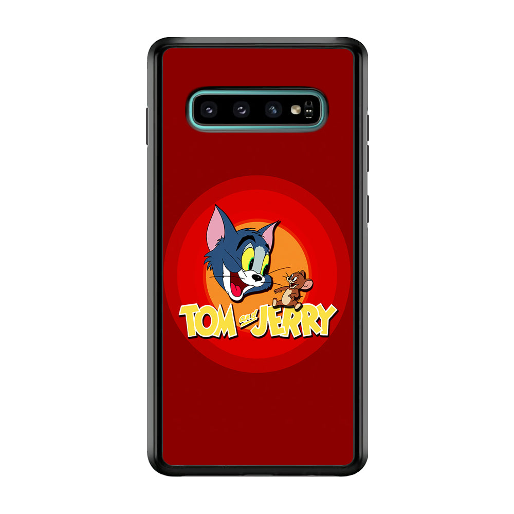 Tom and Jerry Red Samsung Galaxy S10 Plus Case