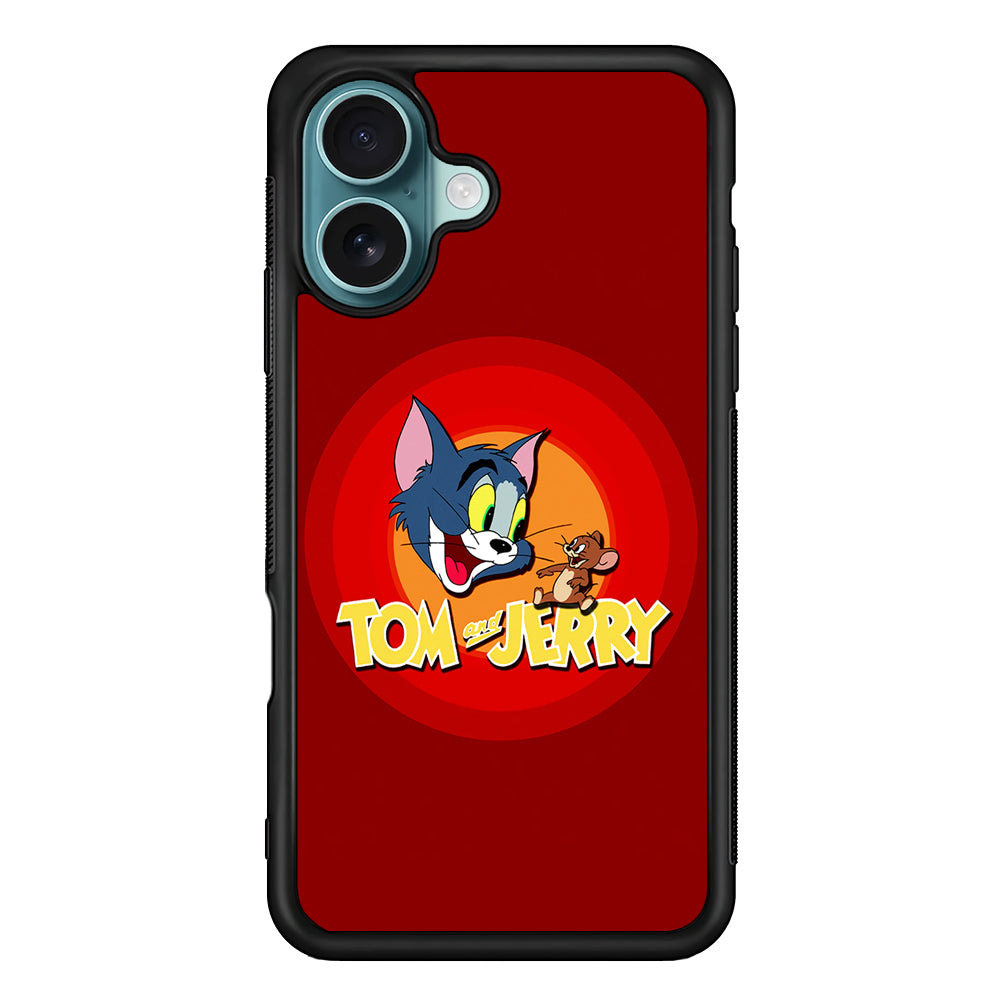 Tom and Jerry Red iPhone 16 Plus Case - Altracase