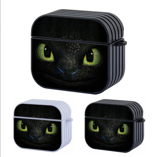 Toothless Dragon Eyes Hard Plastic Case Cover For Apple Airpods 3