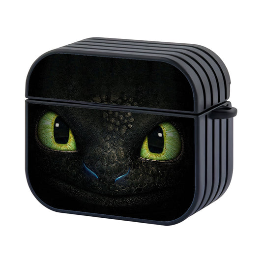 Toothless Dragon Eyes Hard Plastic Case Cover For Apple AirPods 4 - AirPod Case - Altracase