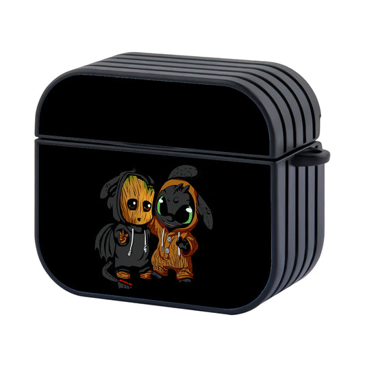 Toothless and Groot Cute Friends Apple Airpods 3 Case - AirPod Case - Altracase